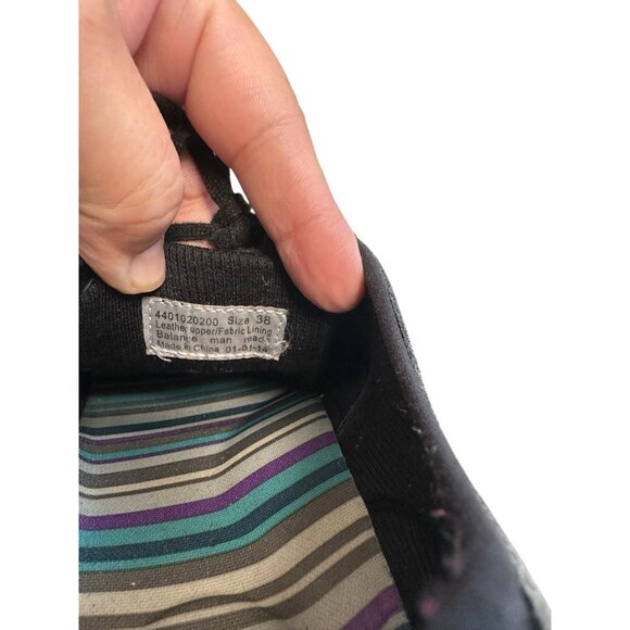 Dansko Elise Black Leather Oxford Work Shoe Women’s Size EU 38 (US 7.5-8) - Picture 8 of 9